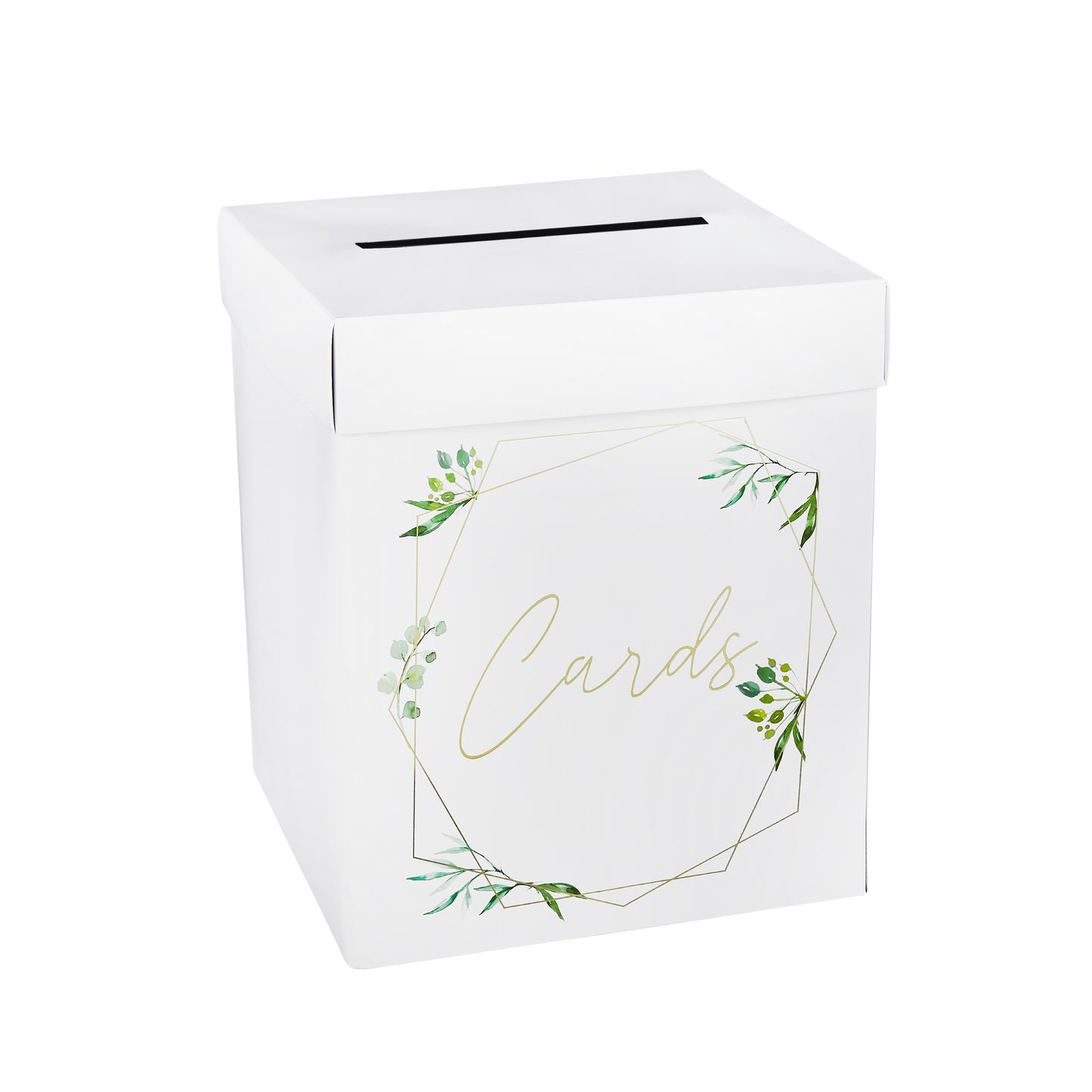 Geometric Greenery Post Box