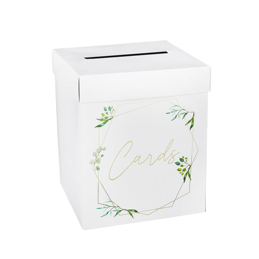 Geometric Greenery Post Box