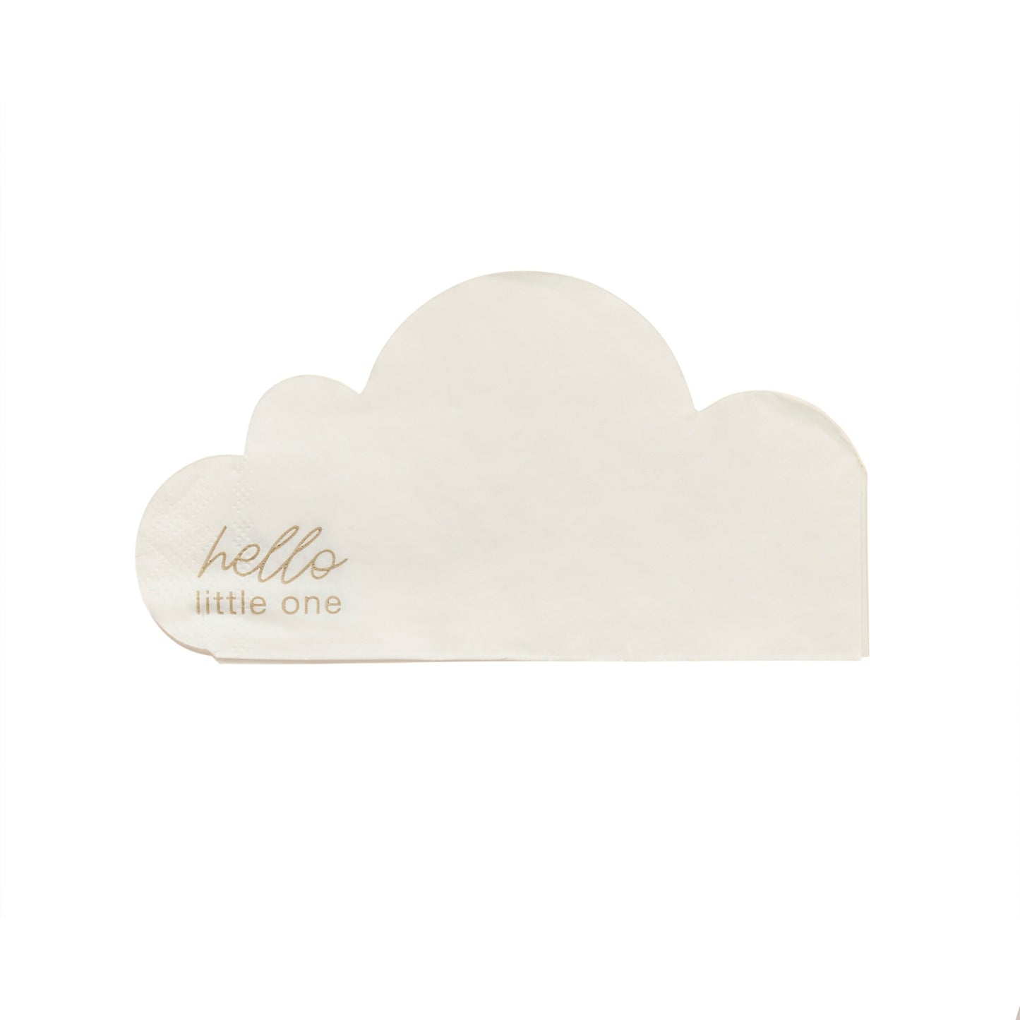 Cloud Shaped Paper Napkins  - Pack of 16