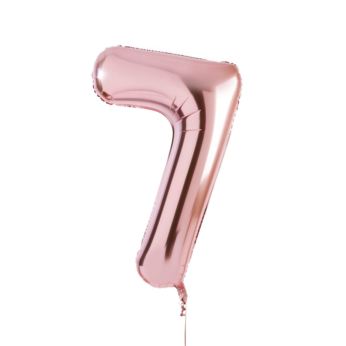 Rose Gold Number '7' Foil 34" Balloon