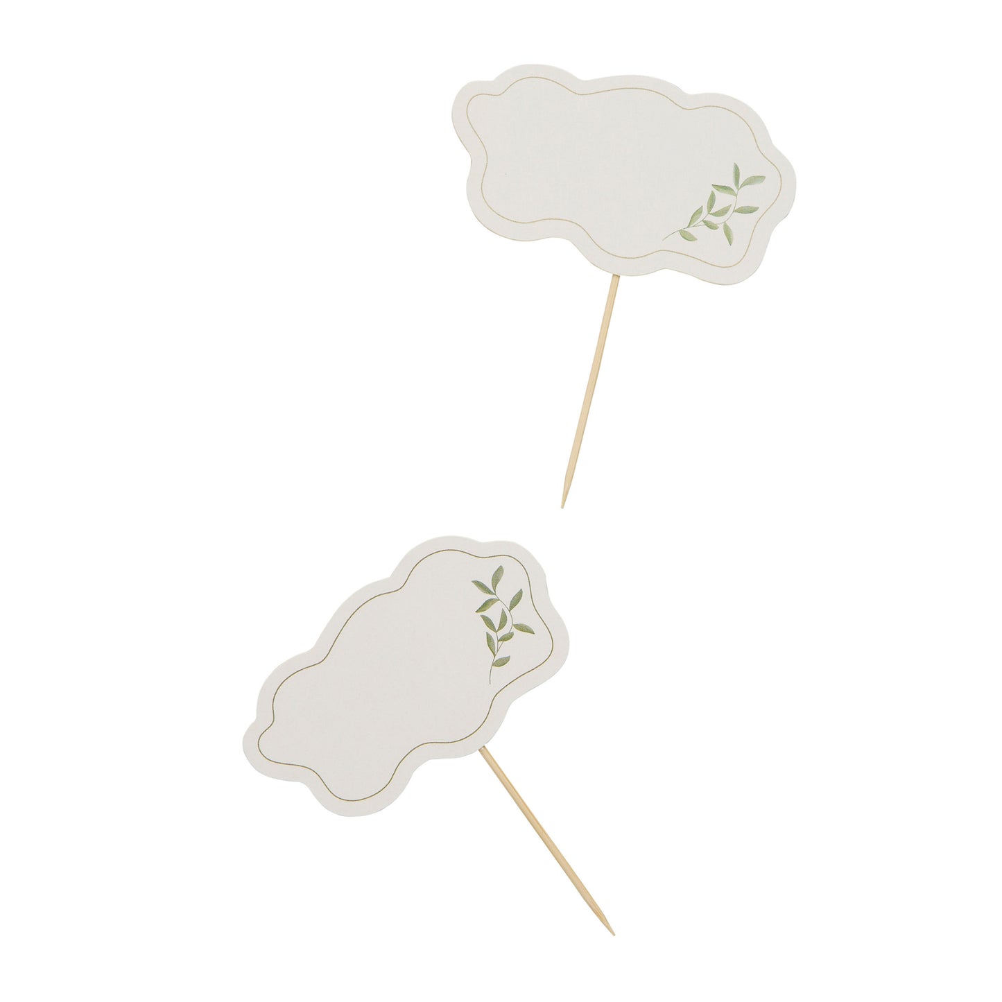 Botanical Food Picks - Pack of 12