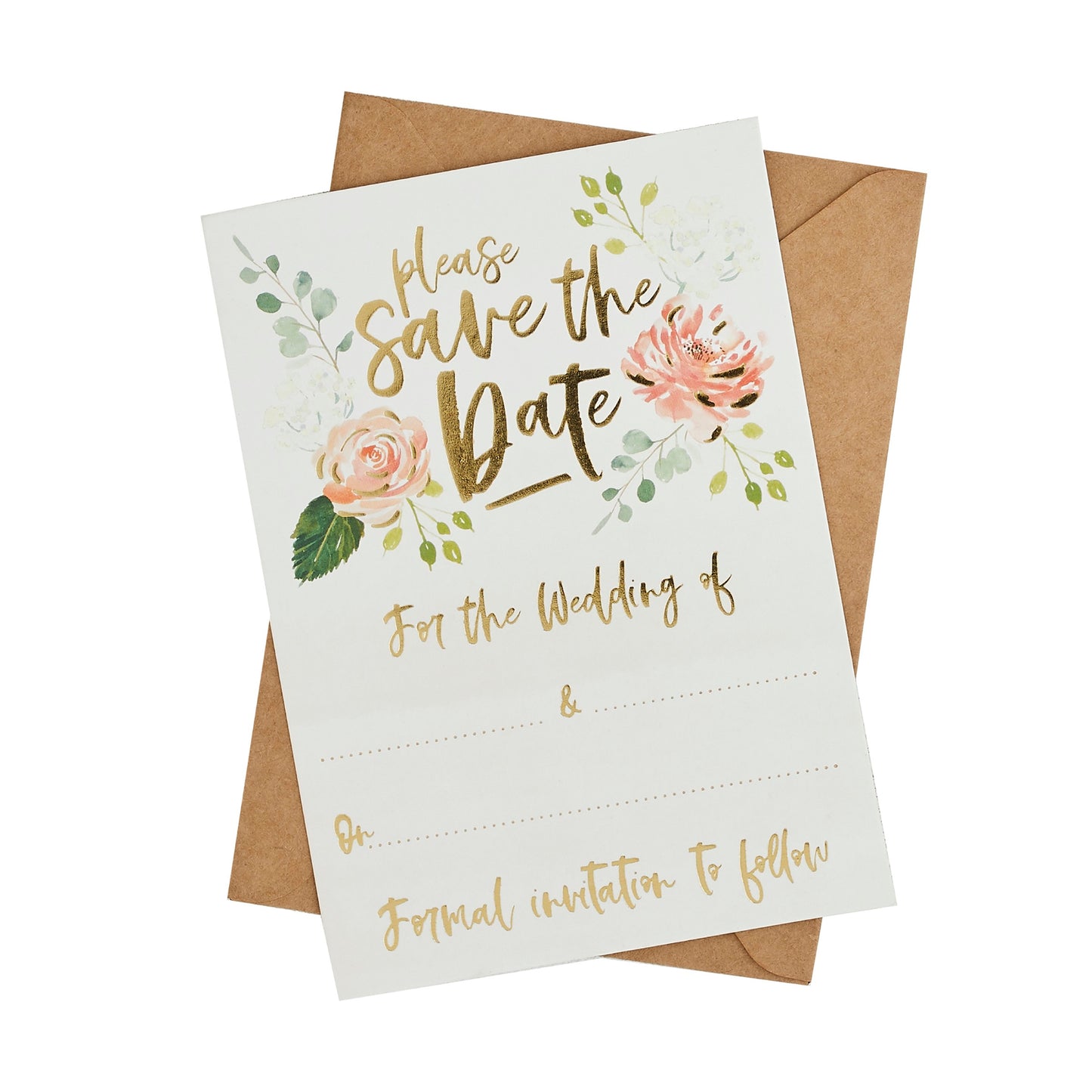 Save the Date & Envelopes 25 Pack
