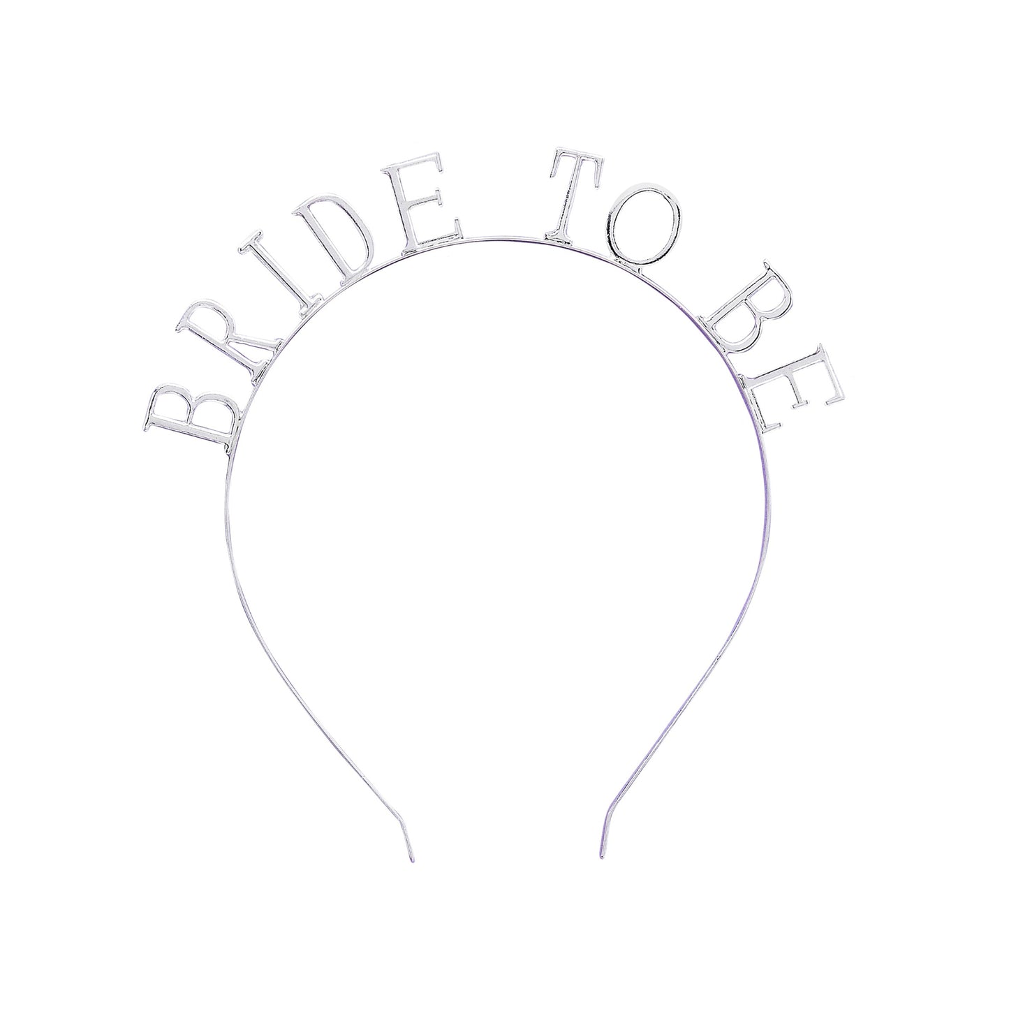 Silver 'Bride To Be' Metal Headband