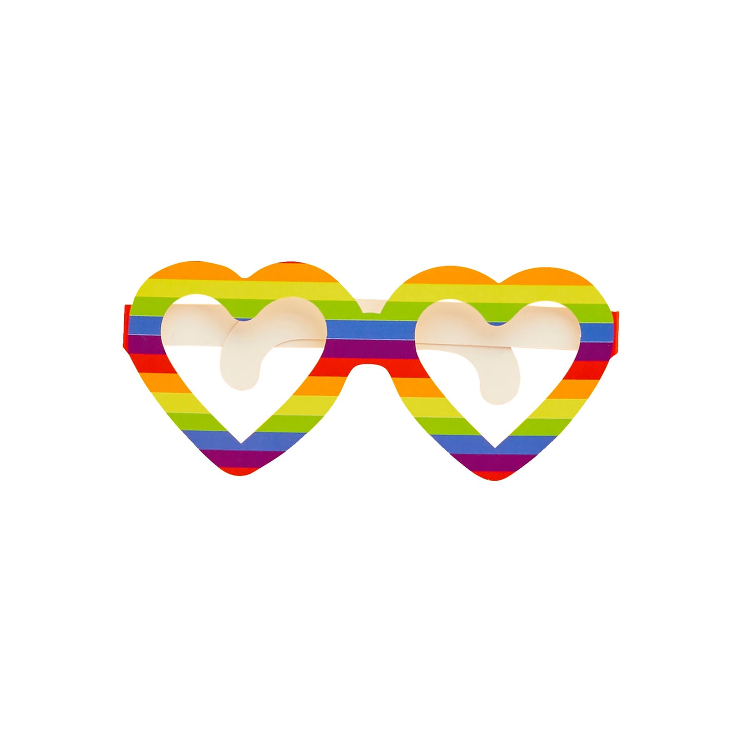 Rainbow Card Glasses - Pack of 10