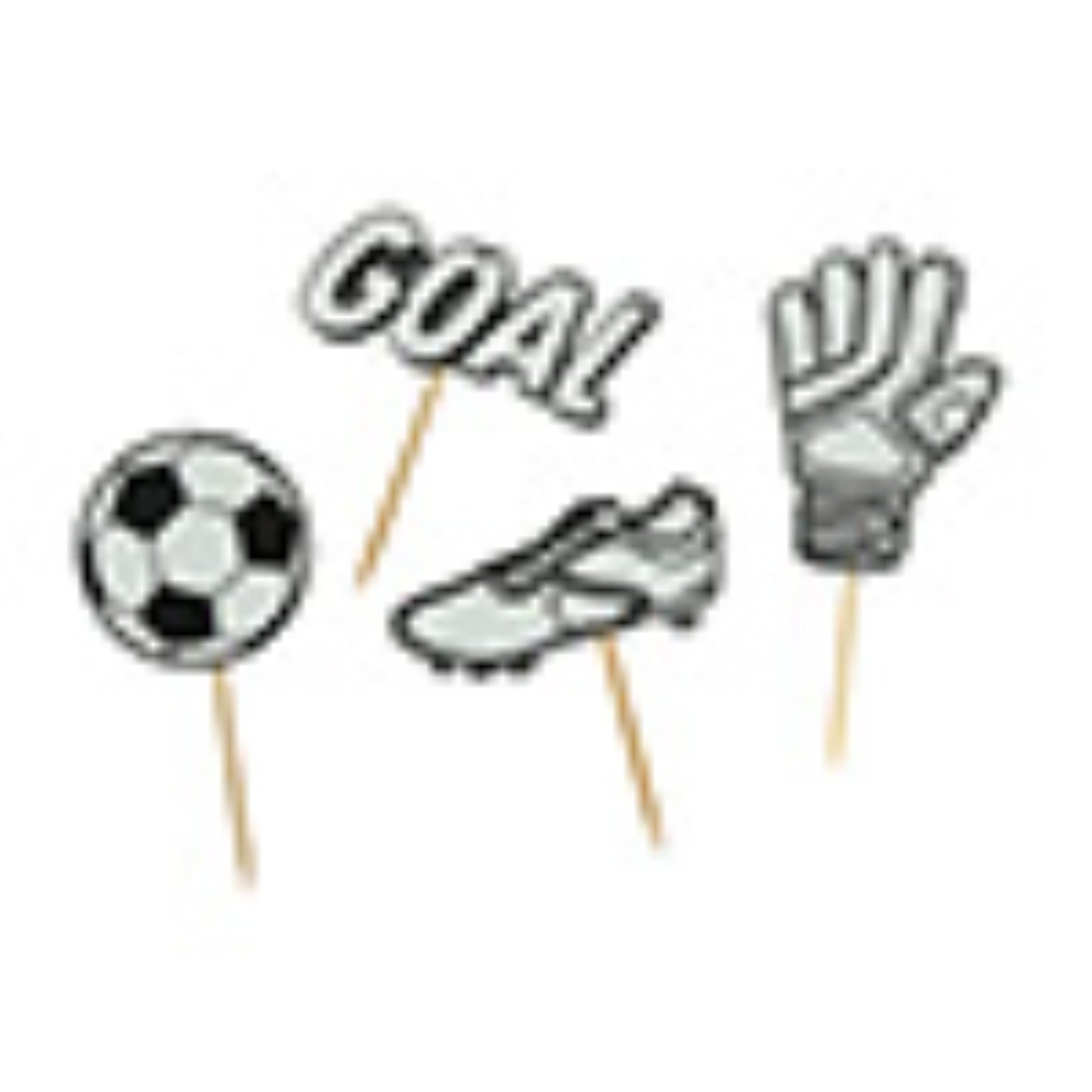 Football Food Picks Set - Pack of 12