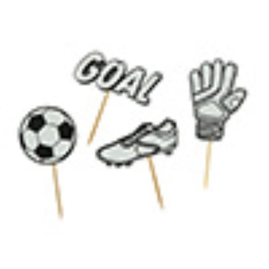 Football Food Picks Set - Pack of 12