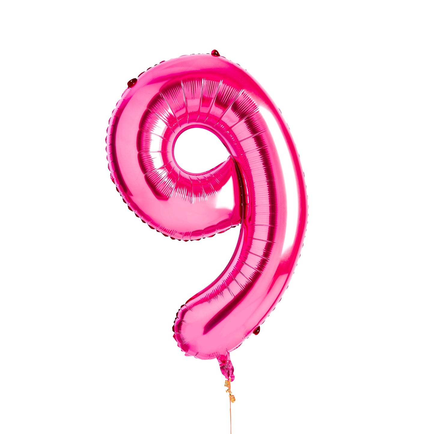 Hot Pink Number '9' Foil 34" Balloon