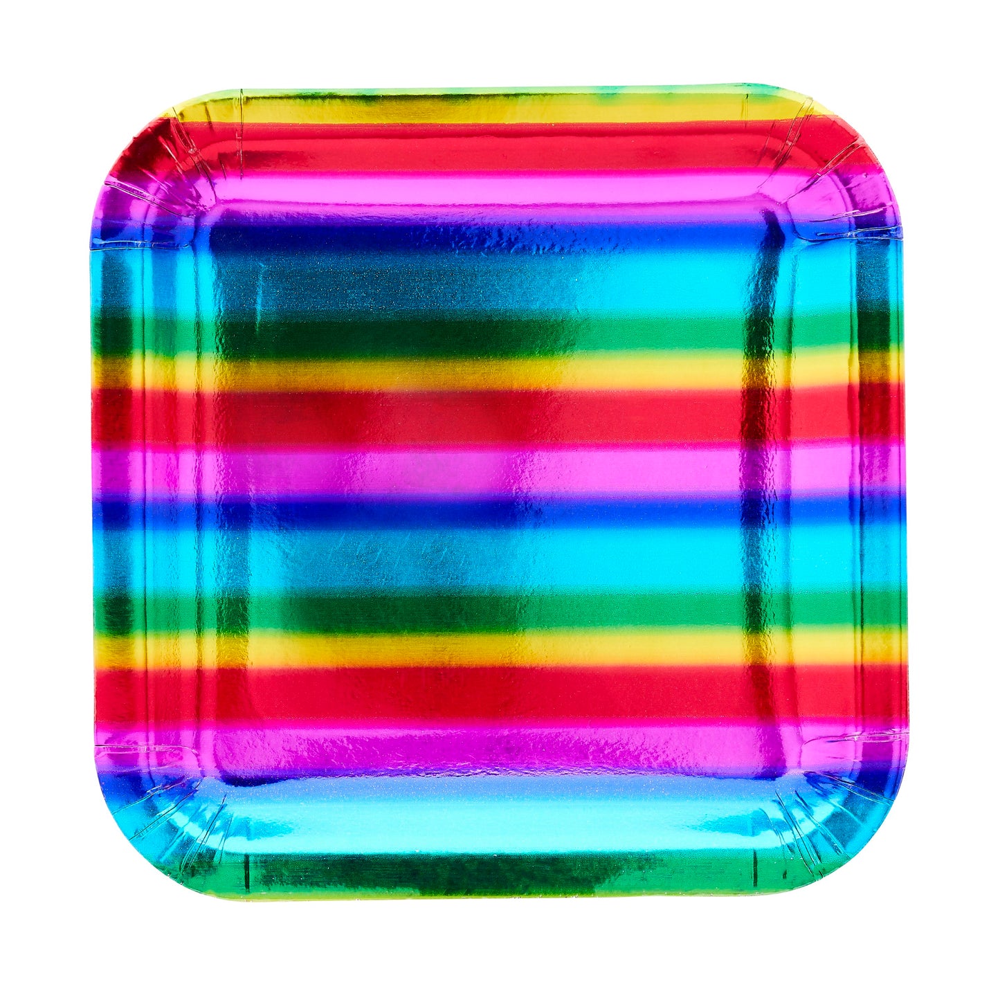 Rainbow Paper Plates - Pack of 10