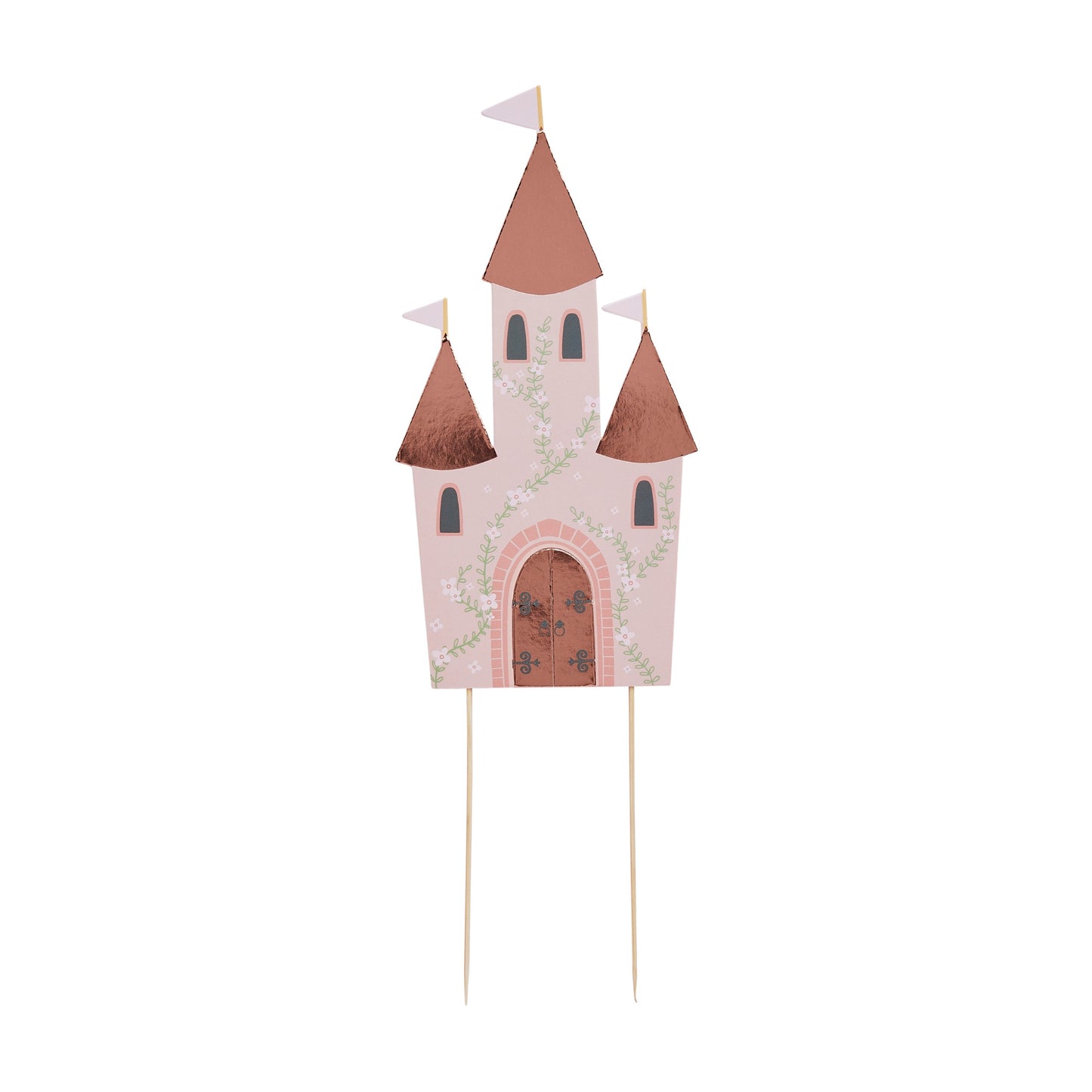 Castle Card Cake Topper