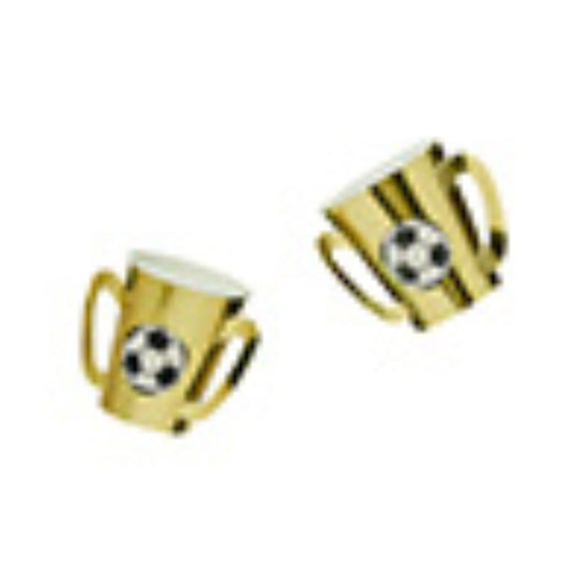 Gold Trophy Paper Cups - Pack of 8