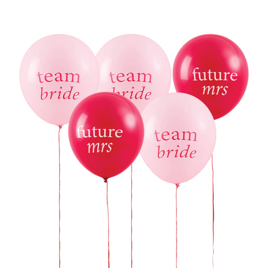 Pink Hen Party 12" Latex Balloons - Pack of 5
