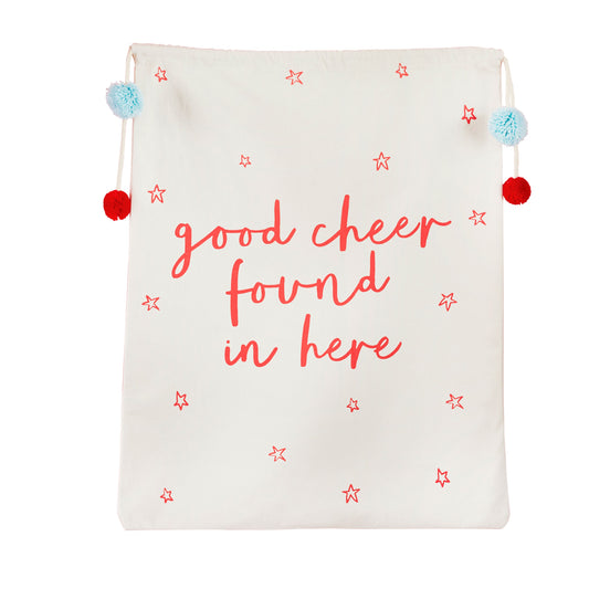 Gift Sack 'Good Cheer Found In Here'