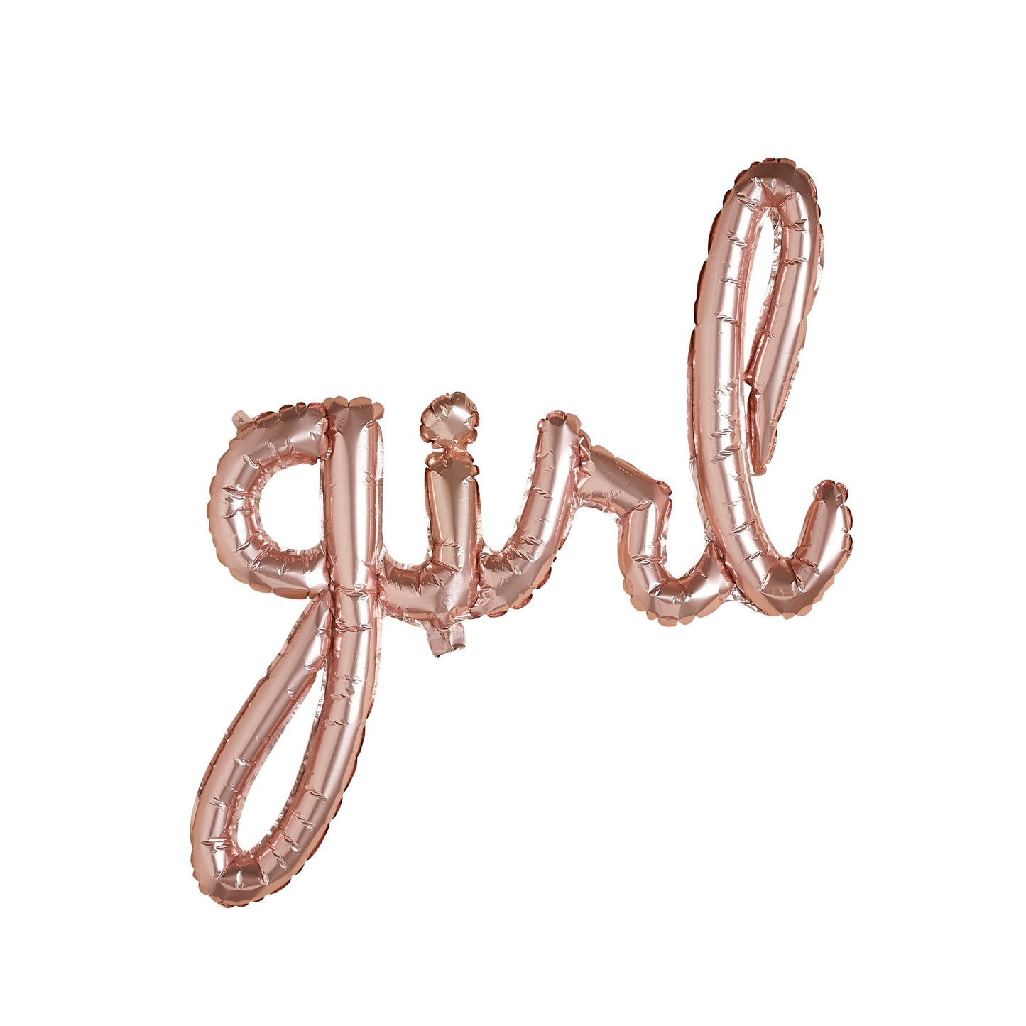 Rose Gold 'Girl' Foil Balloon