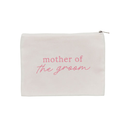 Mother of the Groom Cotton Pouch