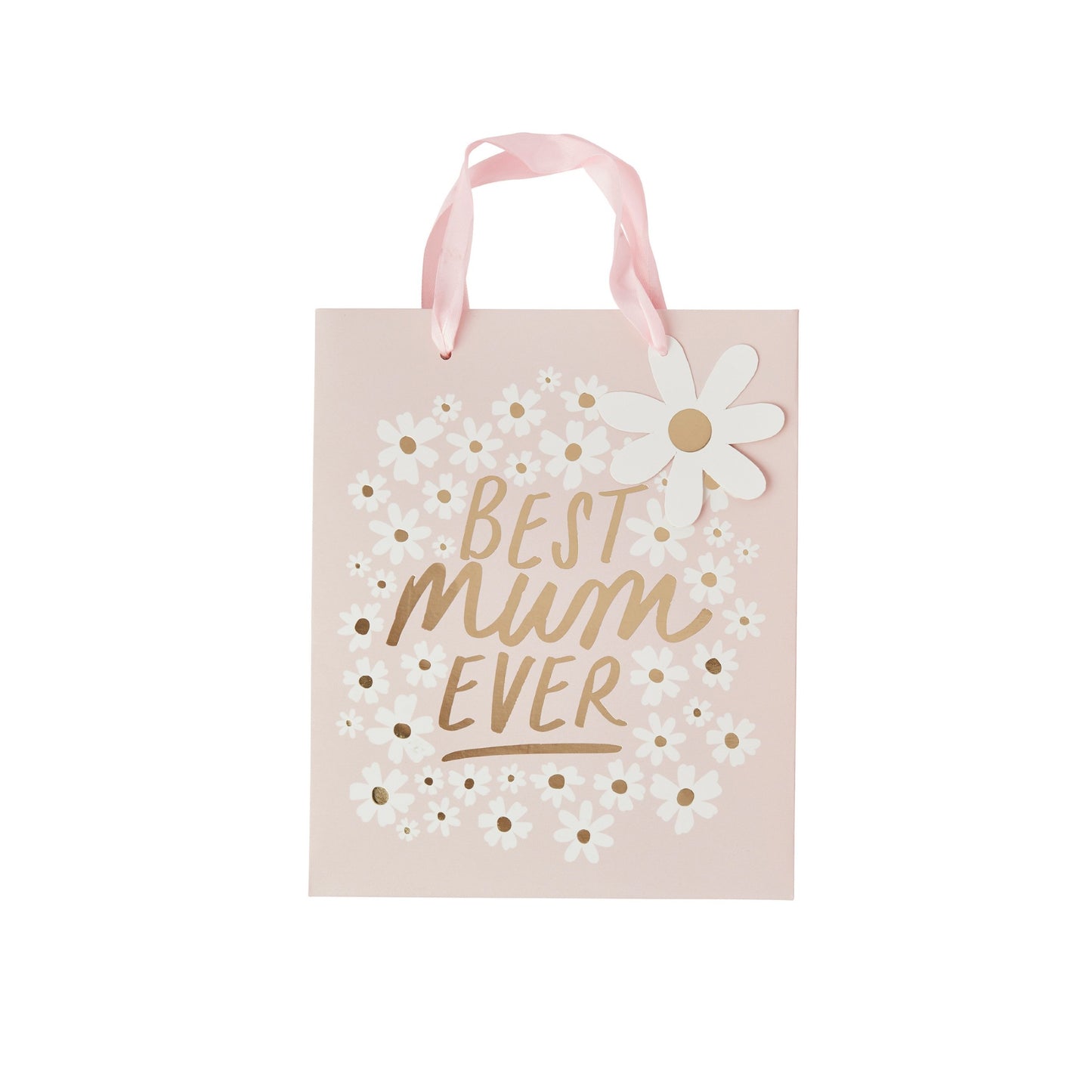 Best Mum Ever Daisy Gift Bag - Pack of 1