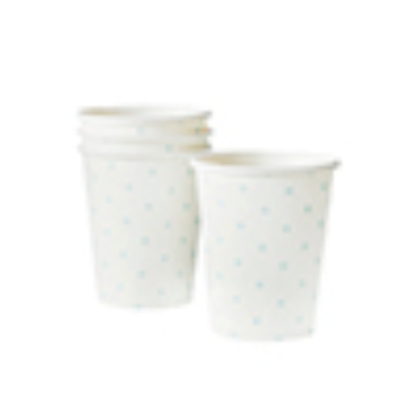 Unisex Spotty Paper Cups - Pack of 10