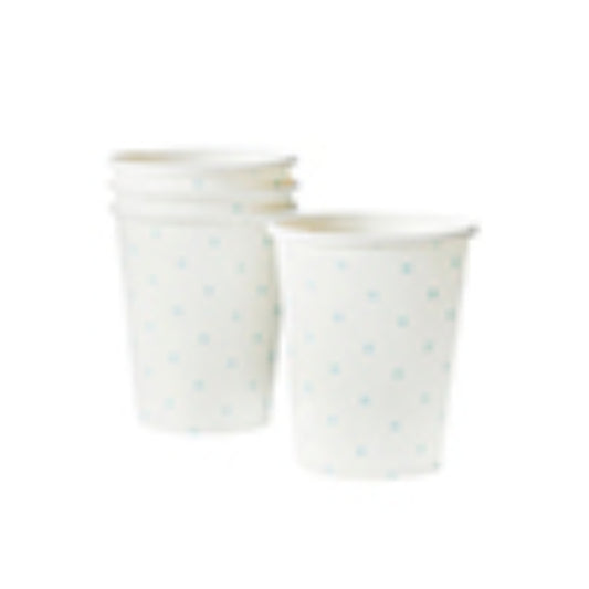 Unisex Spotty Paper Cups - Pack of 10