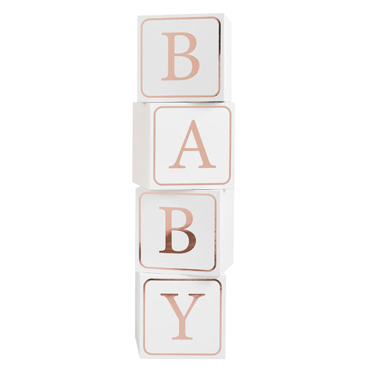 Rose Gold 'Baby' Jumbo Blocks