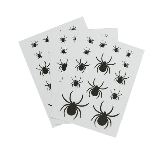 Spider Window Clings - Pack of 3