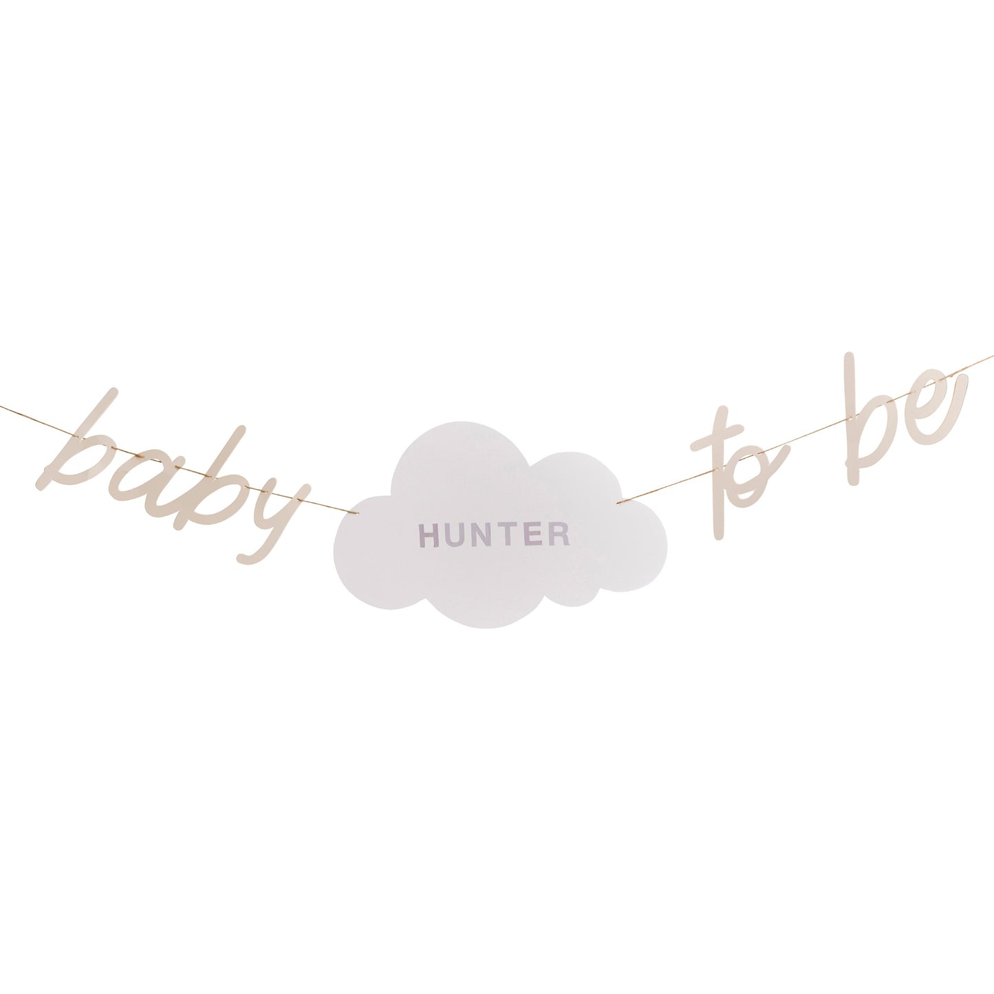Baby To Be Customisable Card Banner 2m
