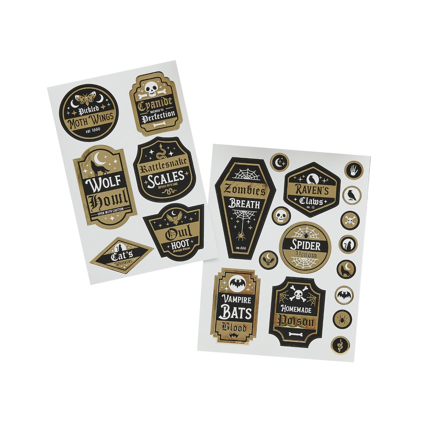Potion Sticker Labels - Pack of 2