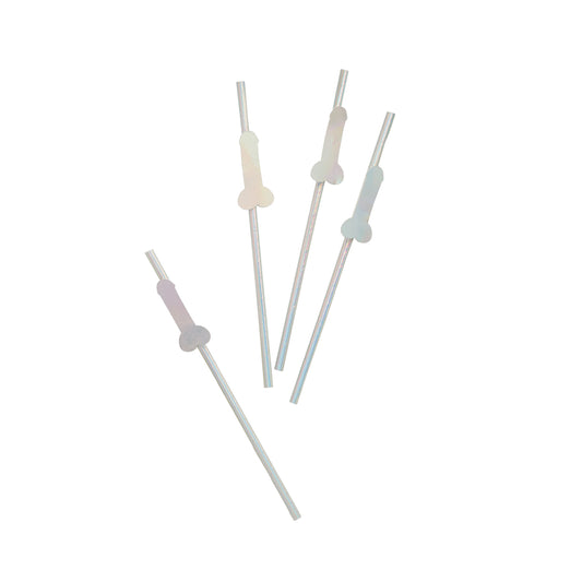 Disco Hen Paper Straws - Pack of 16