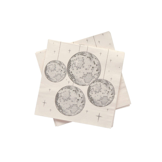 Disco Paper Napkins - Pack of 16
