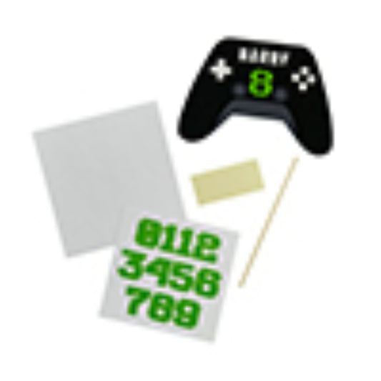Game Controller Card Cake Topper
