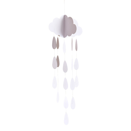 White Hanging Cloud Mobile - Pack of 1