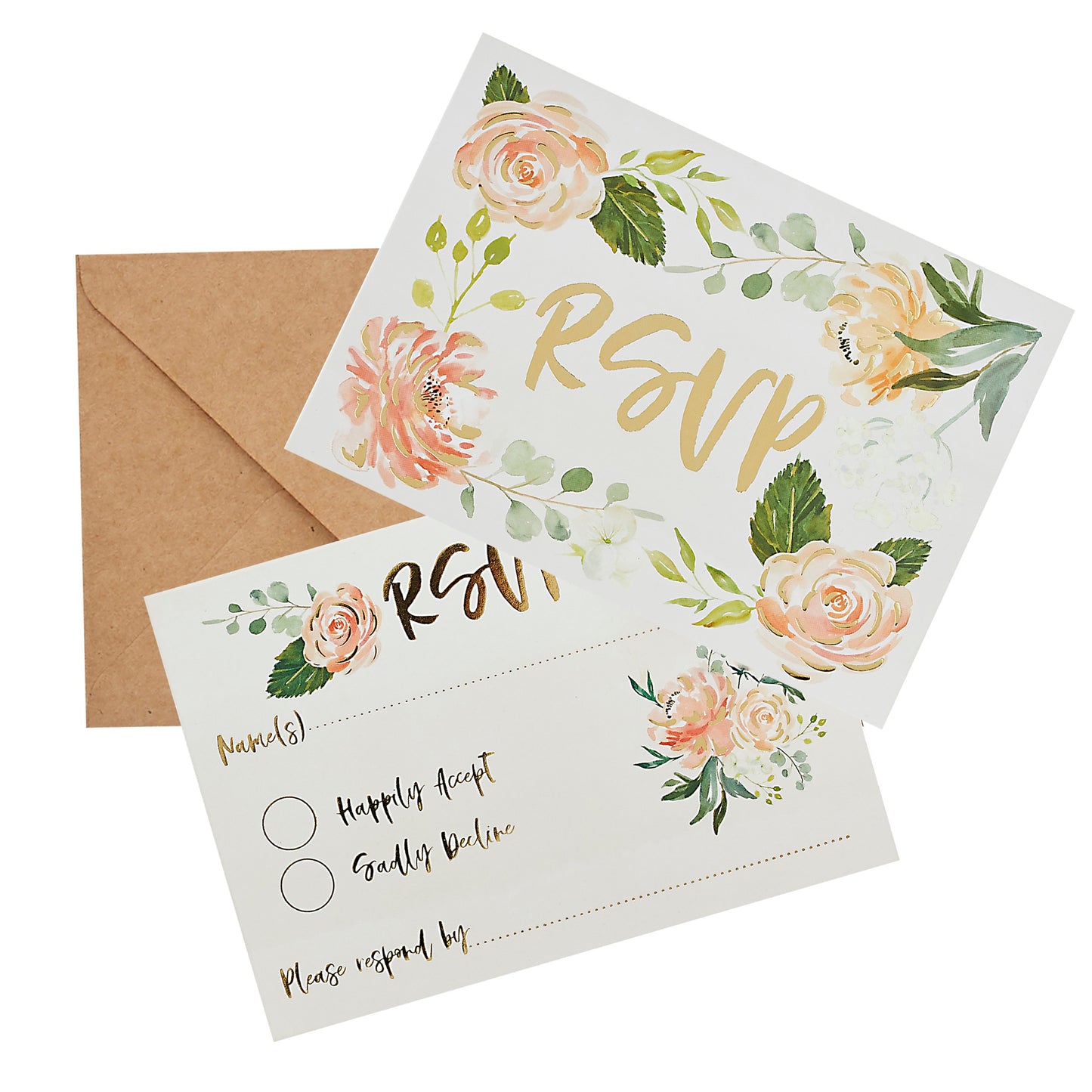 RSVP & Envelopes 25 Pack