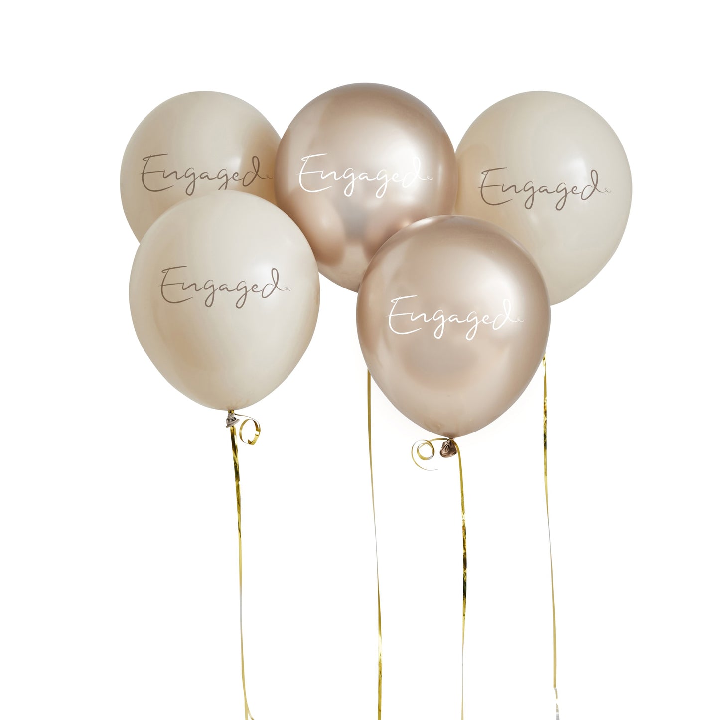 Engaged 12" Latex Balloons - Pack of 5