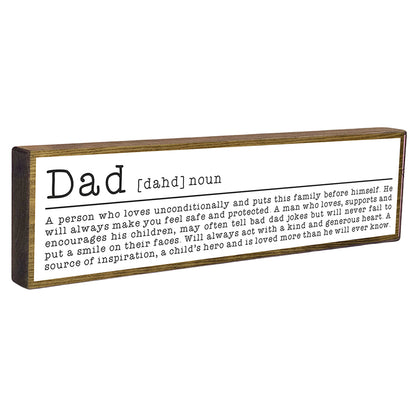 Dad Mini Rustic Sign
